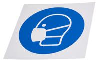 813-4606 RS PRO Plastic Mandatory Mask Sign With Pictogram Only Text