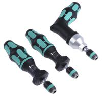 05074739001 Wera Torque Screwdriver & Bit Set, 0.3 → 6Nm, ± 6 % Accuracy