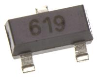 fmmt619ta Diodes Inc FMMT619TA NPN Transistor, 2 A, 50 V, 3-Pin SOT-23