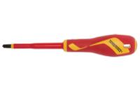 mdv844nf Teng Tools Slotted Insulated Screwdriver, PH2 Tip, VDE/1000V