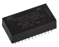 m48t02-70pc1 STMicroelectronics 16kbit 70ns NVRAM, 24-Pin PCDIP, M48T02-70PC1