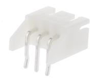 s3b-xh-alfsn JST XH Series Right Angle Through Hole PCB Header, 3 Contact(s), 2.5 mm Pitch, 1 Row, Shrouded