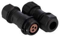 304-397 RS PRO Circular Connector, 2 Contacts, Cable, SP17 Connector, Plug, Socket, Male/Female, IP68, SP17 Series