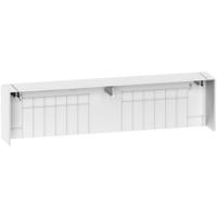 r9h13539 Schneider Electric Plastic White Rectangular Adaptable Enclosure Box, 258mm x 66mm x 35mm