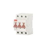 cpb1063d3 Contactum MCB, 3P, 63A Curve D, 415V AC, 10 kA Breaking Capacity