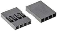 65039-033elf Amphenol Communications Solutions, Mini-PV Female Connector Housing, 2.54mm Pitch, 4 Way, 1 Row