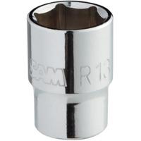 r-10 SAM 1/4 in Drive 10mm Standard Socket, 6 point, 22 mm Overall Length