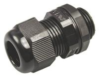 822-9681 RS PRO Black Nylon Cable Gland, PG16 Thread, 10mm min., 14mm max., IP68