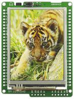 mikroe-597 MikroElektronika MIKROE-597, mikromedia for PIC32 2.8in TFT Color Display Development Board With PIC32MX460F512L