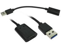 236-9158 RS PRO USB 3.0, Female USB C to Male USB A, 150mm