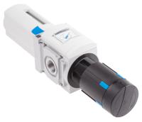 ms6-lfr-12-d6-erv-as Festo MS6-LFR Polycarbonate Filter Regulator, 40μm, G 1/2, Automatic, 12 bar, 529182