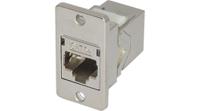 fack2spm TUK Limited Panel Mount Coupler, Cat5e, Shielded