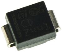 smaj50ca-tr STMicroelectronics SMAJ5.0CA-TR, Bi-Directional TVS Diode, 400W, 2-Pin DO-214AC