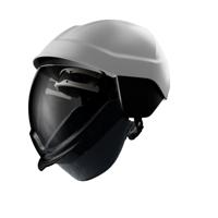 skh00002az Skytec E Pro 2 Black, White Arc Flash Helmet with Chin Strap, Adjustable