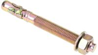 177-7071 RS PRO Bright Zinc Plated Through Bolt 6mm x 85mm, 7mm Fixing Hole