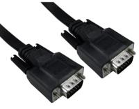 286-3284 RS PRO Male SVGA to Male SVGA SVGA Cable, 5m Black