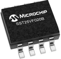 sst25vf020b-80-4i-sae-t Microchip 2Mbit SPI Flash Memory 8-Pin SOIC, SST25VF020B-80-4I-SAE-T