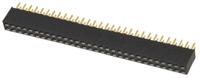 ssq-130-01-g-d Samtec SSQ Series Straight Through Hole Mount PCB Socket, 60-Contact, 2-Row, 2.54mm Pitch, Solder Termination