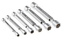 97je6 Facom Hex Nut Driver Set, 8 x 9 → 18 x 19 mm Tip