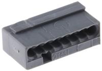 243-208 WAGO 243 MICRO PUSH WIRE Series Junction Box Connector, 8-Way, 6A, 22 → 20 AWG Wire, Push In Termination