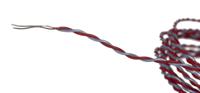 262-3222 RS PRO Type T Exposed Junction Thermocouple 2m Length, 1/0.2mm Diameter, -75°C → +250°C