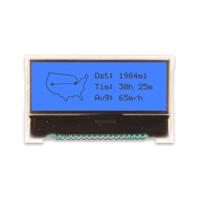 nhd-c12832a1z-fsb-fbw-3v3 NEWHAVEN DISPLAY INTERNATIONAL NHD-C12832A1Z-FSB-FBW-3V3 Graphic LCD Graphic Display, Black on Grey, Transflective