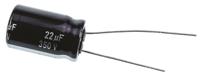 eeuee2v220 Panasonic 22μF Aluminium Electrolytic Capacitor 350V dc, Radial, Through Hole - EEUEE2V220