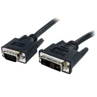 dvivgamm1m StarTech.com, Male DVI-A to Male VGA  Cable, 1mBlack sheath