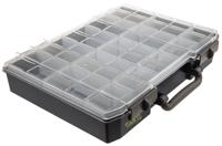 138536 Raaco 15 Cell Blue PC, PP, Adjustable Compartment Box, 415mm x 330mm x 80mm