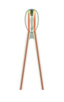 b57541g1103f000 EPCOS Glass Encapsulated NTC Thermistor, NTC Type, 0.4 x 66mm