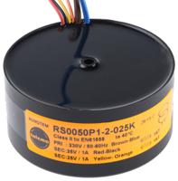 0050p1-2-025k Nuvotem Talema 230V ac, 2 x 25V ac Toroidal Transformer, 50VA 2 Output