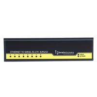 es-279 Brainboxes Serial Device Server, 1 Ethernet Port, 8 Serial Port, RS232 Interface, 1Mbit/s Baud Rate