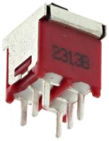 734-7252 RS PRO PCB Slide Switch DPDT On-Off-On 3 A @ 120 V ac Top