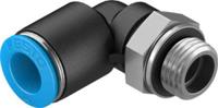 qsl-g14-10-50 Festo Elbow Threaded Adaptor, G 1/4 Male to Push In 10 mm, Threaded-to-Tube Connection Style, 132053