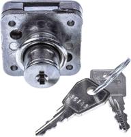 5600583 Euro-Locks a Lowe & Fletcher group Company Camlock, 22.6mm Panel-to-Tongue, 19.5 x 16.6mm Cutout, Key Unlock