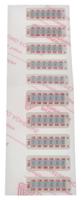 285-958 RS PRO Non-Reversible Temperature Sensitive Label, 135°C to 160°C, 6 Levels