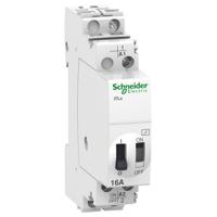 a9c33111 Schneider Electric DIN Rail Impulse Relay, 24V ac Coil, 16A Switching Current, SPST