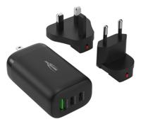 1001-0172-520 Ansmann 0.18W Plug-In AC/DC Adapter 5 → 20V Output, 3A Output