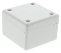 1594agy Hammond 1594 Series Grey Flame Retardant ABS Enclosure, IP54, Grey Lid, 56 x 56 x 28mm