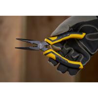 stht0-74363 Stanley Long Nose Pliers, 150 mm Overall, Straight Tip