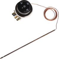 733-4729 RS PRO Adjustable Capillary Thermostat, Opens at +310°C, Closes at +50°C, +330°C Max, SPDT, Automatic Reset, Panel Mount