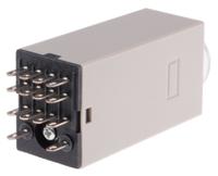 h3y-4-ac24-5m Omron H3Y-4 Series DIN Rail, Surface Mount Timer Relay, 24V ac, 4-Contact, 0.2 → 5min, 1-Function, 4PDT