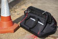 pt130016 Technics Polyester Hard Bottom Bag with Shoulder Strap 415mm x 225mm x 290mm
