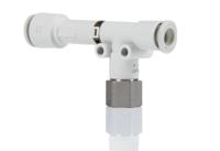 zh10dsa-06-01-08 SMC Vacuum Generator, 1mm nozzle , -90kPa 26L/min, ZH series