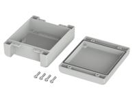 00163225 Bopla Bocube Alu Series Light Grey Aluminium General Purpose Enclosure, IP66, IP68, IP69, IK09, Light Grey Lid, 159 x