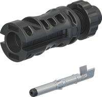 320347p0001 Staubli MC4-Evo 2 Series, Male, Panel Mount Solar Connector, Cable CSA, 4mm², Rated At 42A, 1.5 kV PV-ADS4