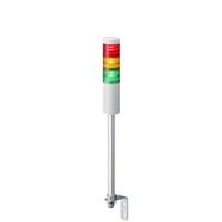 lr5-302lenw-ryg Patlite LR5 Series Amber, Green, Red Signal Tower, 3 Lights, 24 V dc, Pole Mount