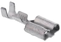 60838-1 TE Connectivity FASTIN-FASTON .250 Uninsulated Female Spade Connector, Receptacle, 6.35 x 0.81mm Tab Size, 0.3mm² to