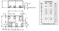 dmp22d5uda-7b DiodesZetex Type P-Channel MOSFET, 20 V X2-DFN0806-6 DMP22D5UDA-7B