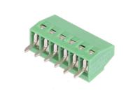 1725698 Phoenix Contact MPT 0.5/ 6-2.54 Series PCB Terminal Block, 6-Contact, 2.54mm Pitch, Through Hole Mount, 1-Row, Screw